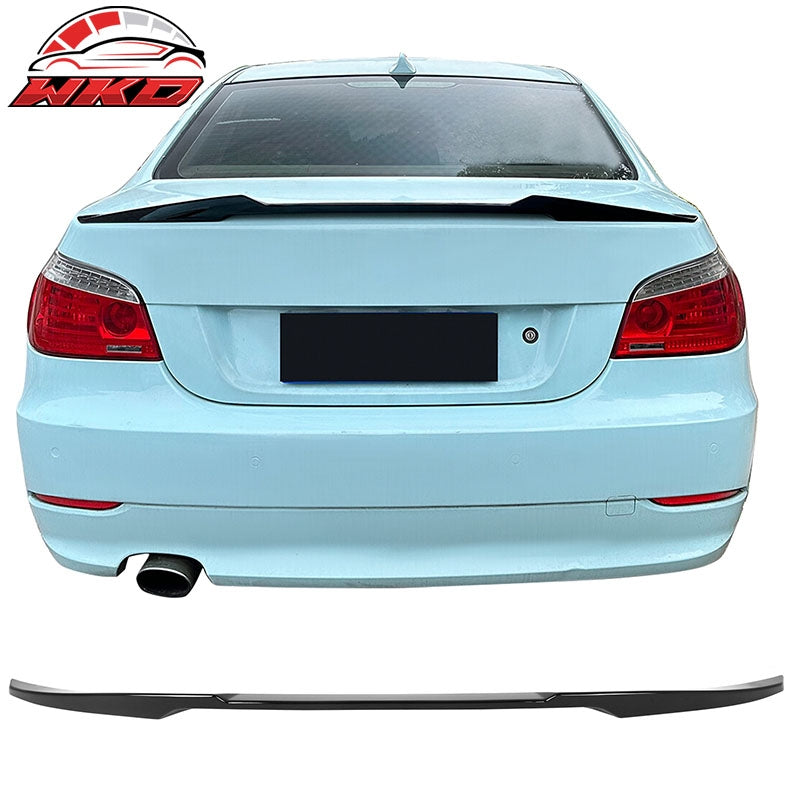 Wholesale 04-10 BMW E60 5 Series & M5 Sedan Gloss Black Trunk Spoiler ABS - M4 Style