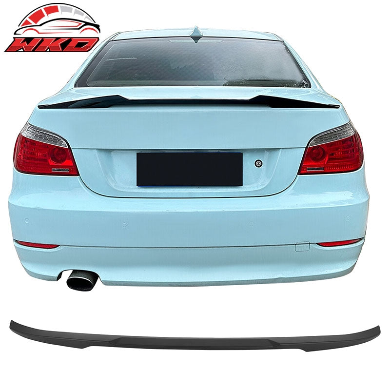 Wholesale 04-10 BMW E60 5 Series & M5 Sedan Matte Black Trunk Spoiler ABS - M4 Style