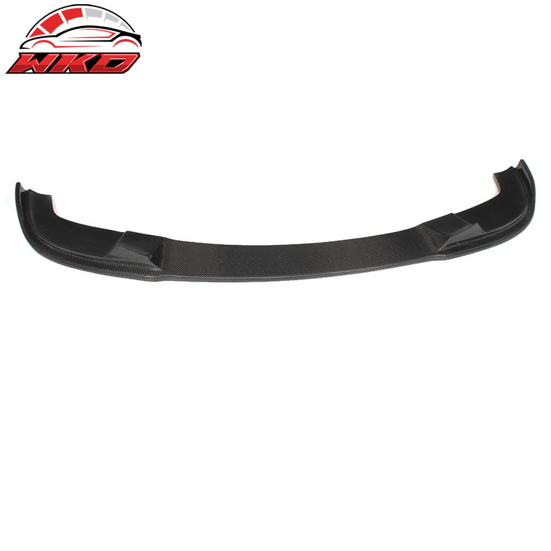 Wholesale 04-10 BMW 5 E60 M Sport Non M5 HM Style Front Bumper Lip Matte Carbon Fiber