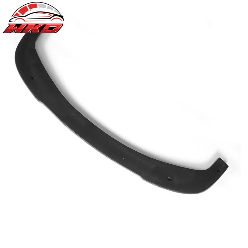 Fits 04-10 BMW 5 E60 M Sport Non M5 HM Style Front Bumper Lip Matte Carbon Fiber