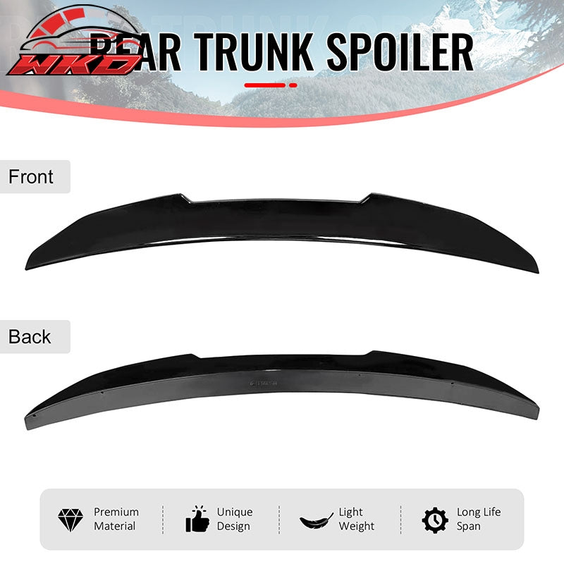 Wholesale 04-10 BMW E60 M5 Sedan PSM Style Gloss Black Rear Trunk Spoiler Wing ABS - Wikond Auto