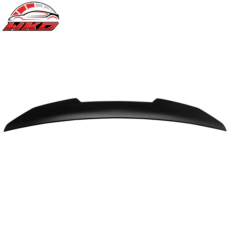Wholesale 04-10 BMW E60 M5 Sedan PSM Style Matte Black Rear Trunk Spoiler Wing ABS - Wikond Auto