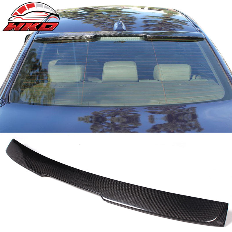 Fits 04-10 BMW 5 Series E60 M5 AC Style Roof Spoiler Carbon Fiber CF