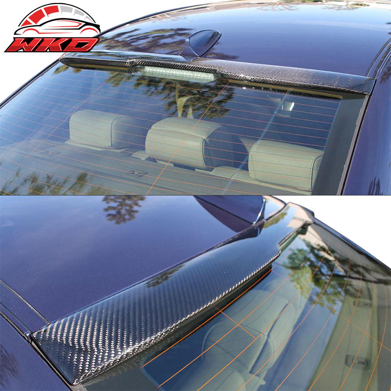 Fits 04-10 BMW 5 Series E60 M5 AC Style Roof Spoiler Carbon Fiber CF