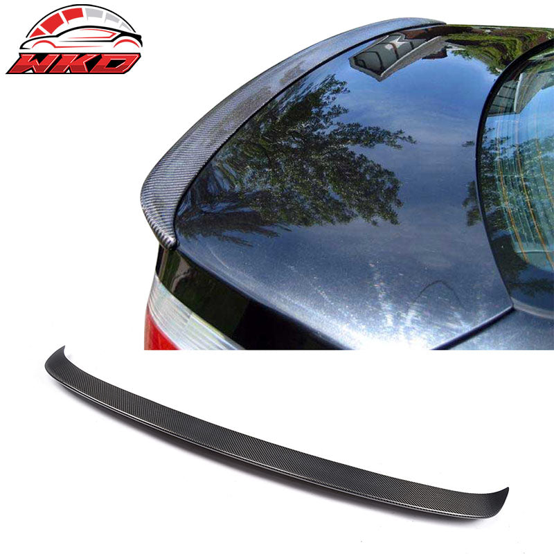 Fits 04-10 BMW E60 5 Series M5 AC Style Rear Trunk Spoiler Matte Carbon Fiber