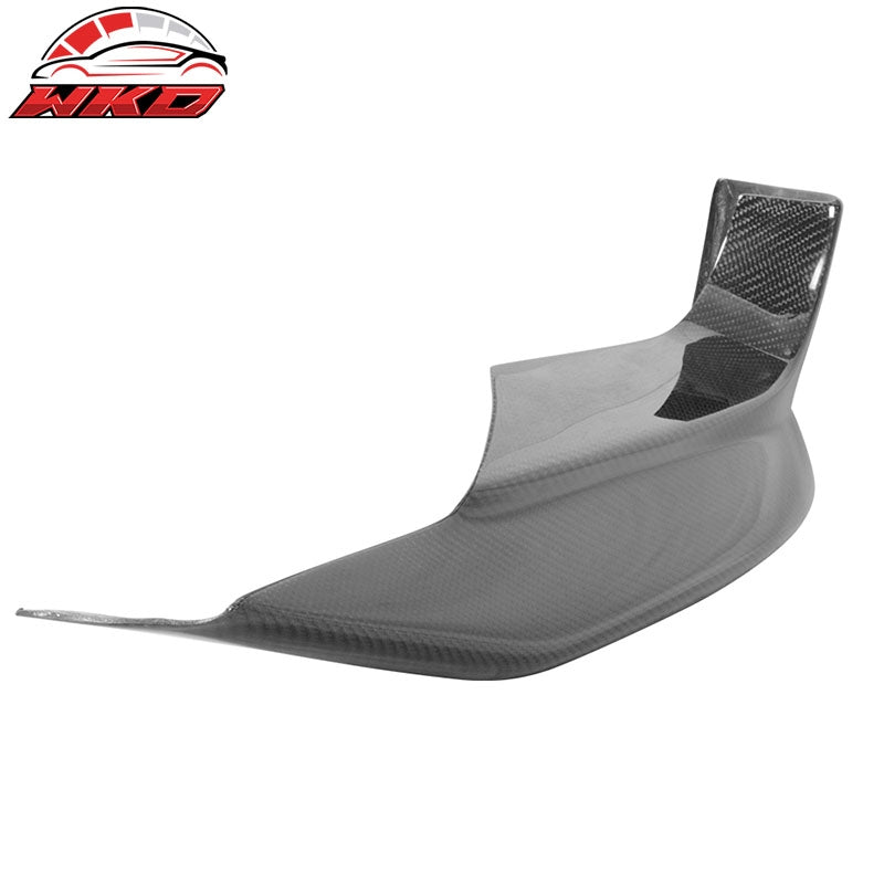 Fits 06-10 BMW E63 E64 M6 A Style Front Bumper Lip Splitters 2PC - Carbon Fiber