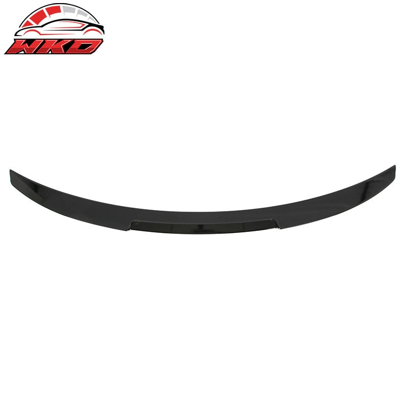 Fits 08-13 BMW E82 1-Series Coupe M4 Style Trunk Spoiler Wing Gloss Black ABS