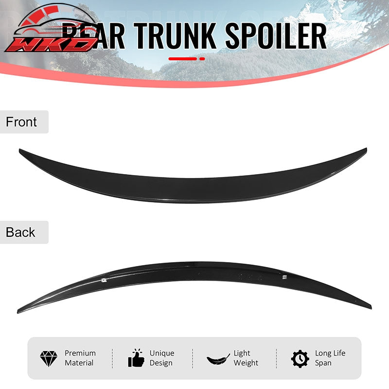 Fits 08-13 BMW E82 1-Series Coupe Performance Style Trunk Spoiler Gloss Black