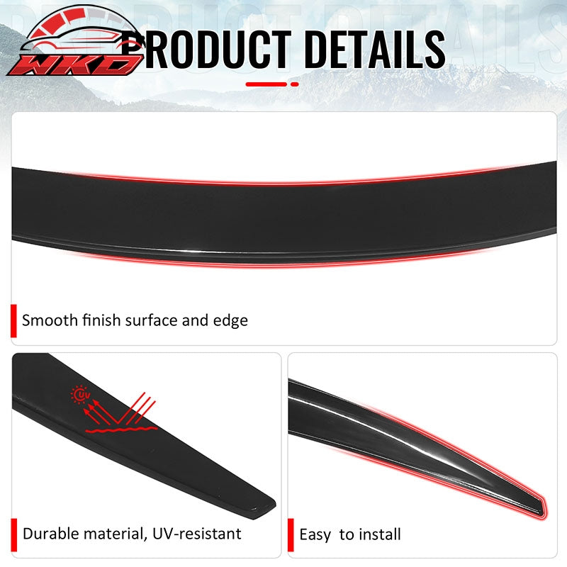 Fits 08-13 BMW E82 1-Series Coupe Performance Style Trunk Spoiler Gloss Black