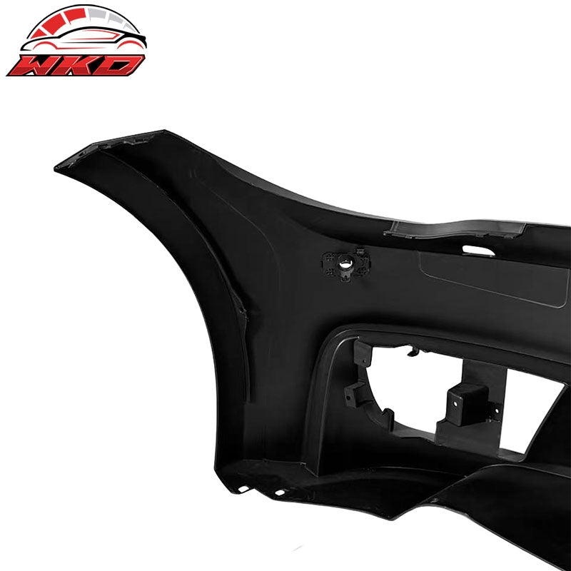 Fits 08-13 BMW E82 E88 1-Series 1M Style Front Bumper Conversion PP Matte Black