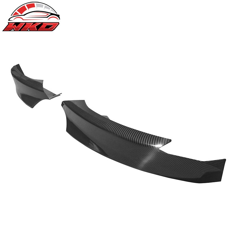 Wholesale 08-13 BMW E82 E88 1-Series M Sport Front Lip Splitters Carbon Fiber Print - Wikond Auto