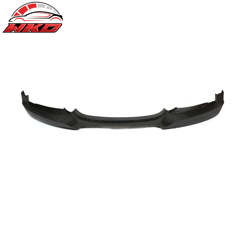 Wholesale 07-13 BMW 1 Series E82 M Sport HT Style Front Bumper Lip Matte Carbon Fiber