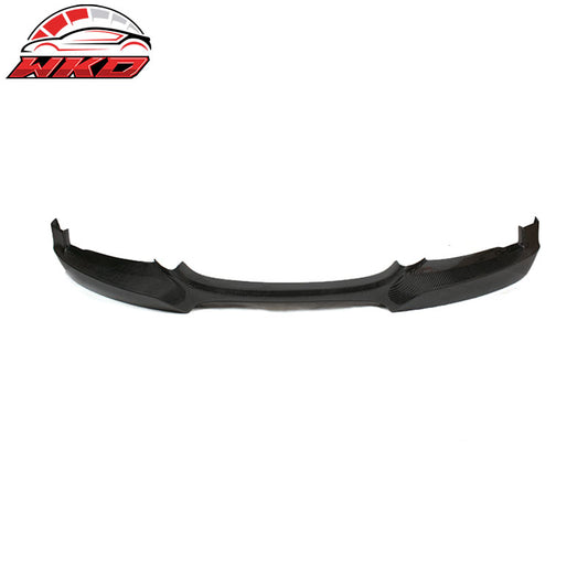 Wholesale 07-13 BMW 1 Series E82 M Sport HT Style Front Bumper Lip Matte Carbon Fiber