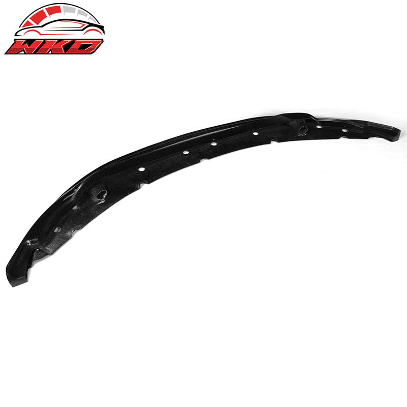 Fits 11-12 BMW E82 1 Series M Revo Style Front Bumper Lip Matte Carbon Fiber