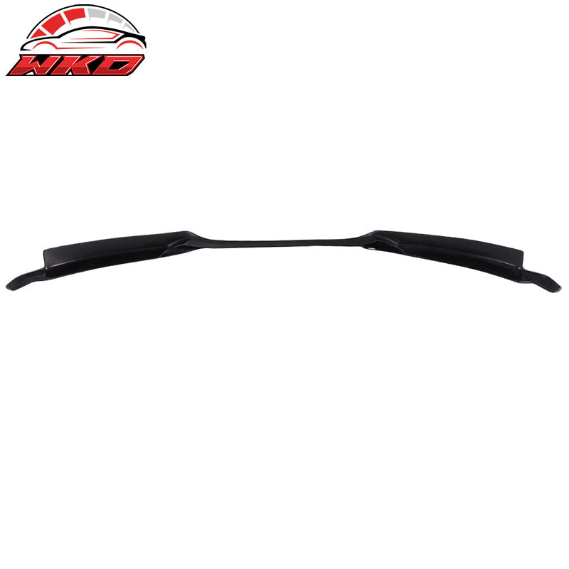 Fits 08-13 BMW E82 E88 M Sport Only Front Bumper Lip Spoiler Matte Carbon Fiber