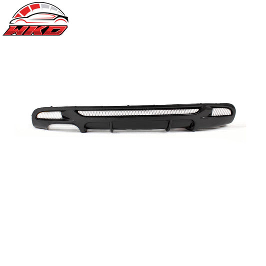 Wholesale 07-13 BMW E82 M-Tech M Sport Rear Bumper Lip Diffuser - Matte Carbon Fiber