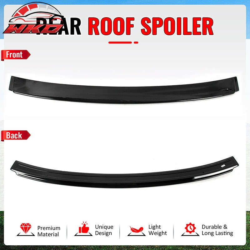 Fits 06-11 BMW E90 3-Series&08-11 M3 Sedan AC Style Roof Spoiler Gloss Black ABS