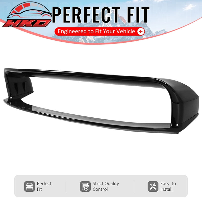 For 06-11 BMW E90 3 Series 08-12 M3 Sedan LTW GT Style Trunk Spoiler Gloss Black