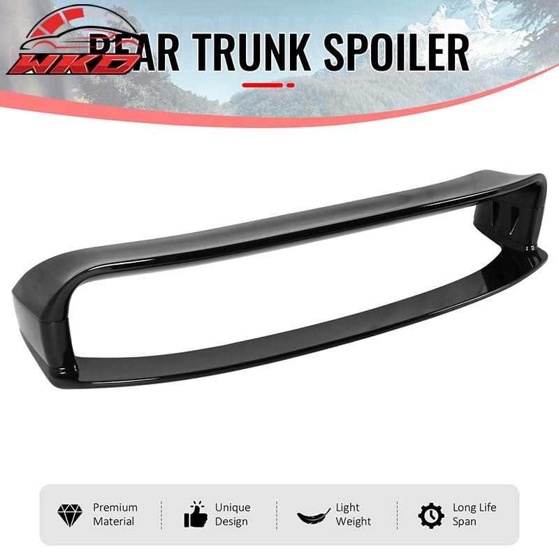 For 06-11 BMW E90 3 Series 08-12 M3 Sedan LTW GT Style Trunk Spoiler Gloss Black