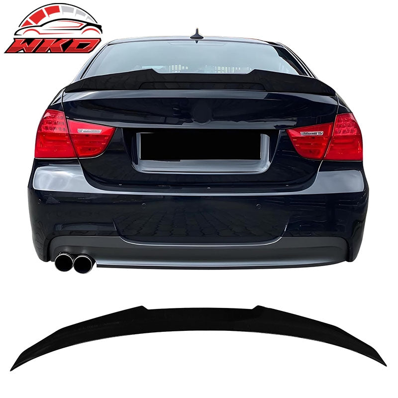 Wholesale 06-11 BMW E90 3-Series & M3 Sedan PSM Style Rear Trunk Spoiler Gloss Black