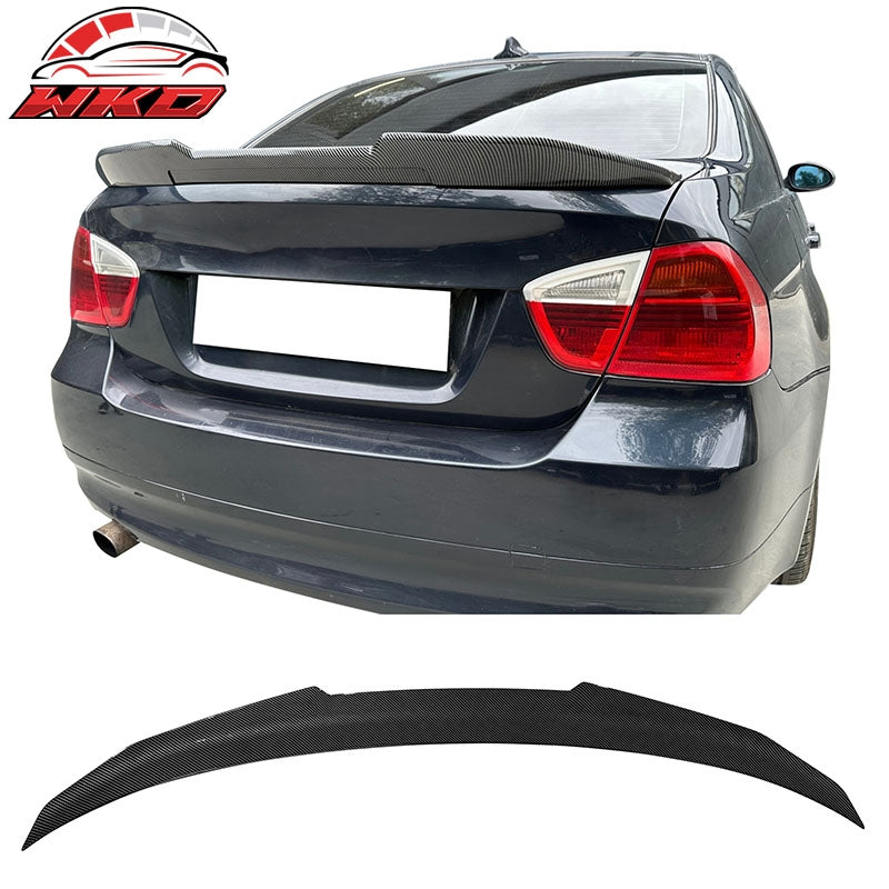 Wholesale 06-11 BMW E90 3-Series M3 Sedan PSM Style Trunk Spoiler Carbon Fiber Print
