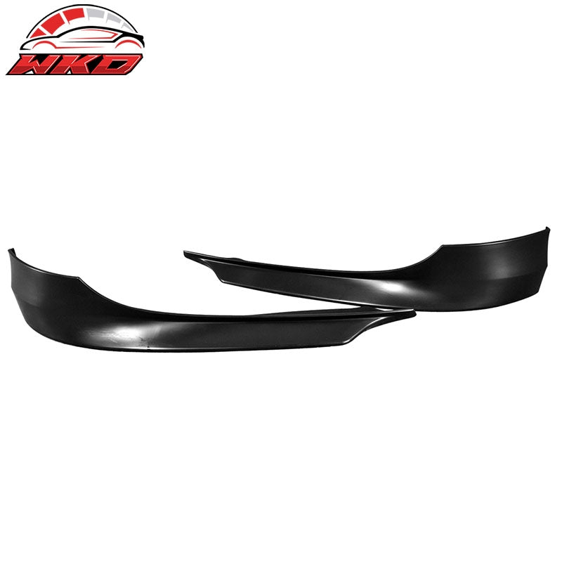 Fits 09-12 BMW E90 3-Series Sedan OE Style Front Bumper Splitters PP Unpainted