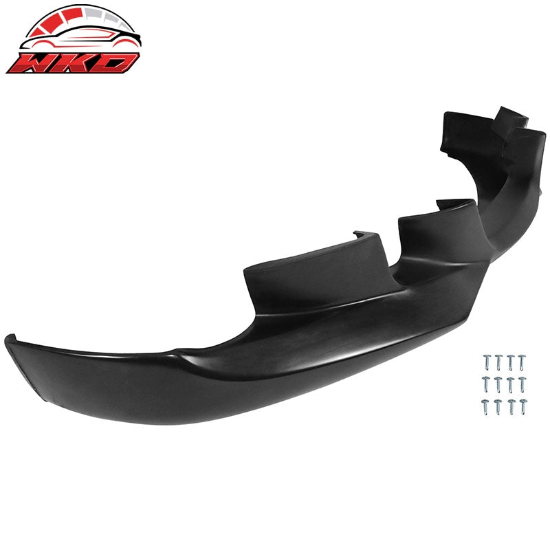 Fits 06-08 BMW E90 3 Series Sedan 4Dr AC-S Style Front Bumper Lip Spoiler Kit PU