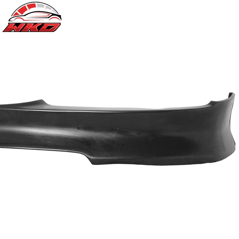 Fits 05-08 BMW E90 3-Series Sedan C Style Front Bumper Lip Spoiler PU Unpainted