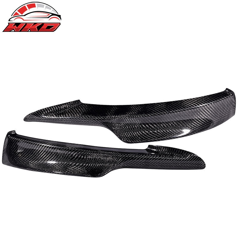Wholesale 09-11 BMW E90 328i 335i MT Carbon Fiber Splitter Front Bumper Lip 2Pcs