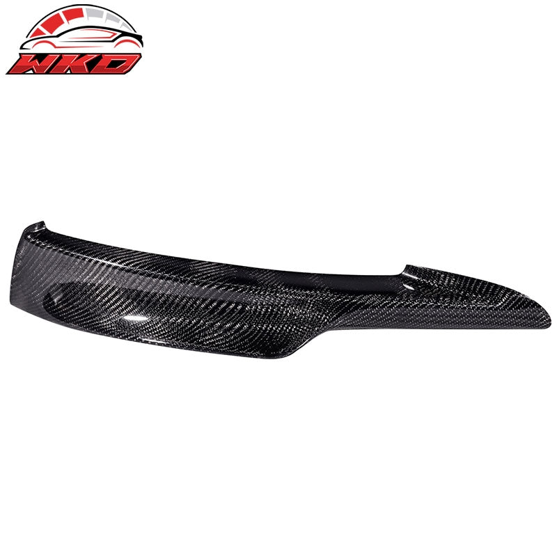 Fits 09-11 BMW E90 328i 335i MT Carbon Fiber Splitter Front Bumper Lip 2Pcs