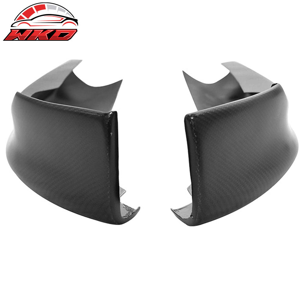 Fits 05-08 BMW E90 3-Series OE Style Front Bumper Lip Chin Splitter Carbon Fiber