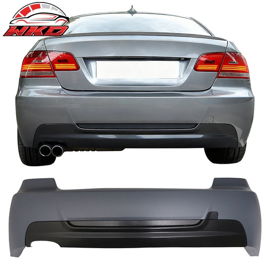 Wholesale 07-13 BMW E92 3-Series 328 Coupe MT/M Sport Rear Bumper Cover W/Diffuser PP - Wikond Auto