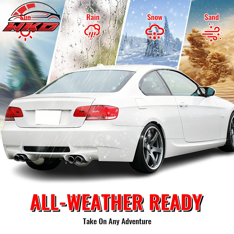Fits 07-13 BMW E92 3-Series Coupe 2Dr M3 Style Rear Bumper Cover Replacement PP
