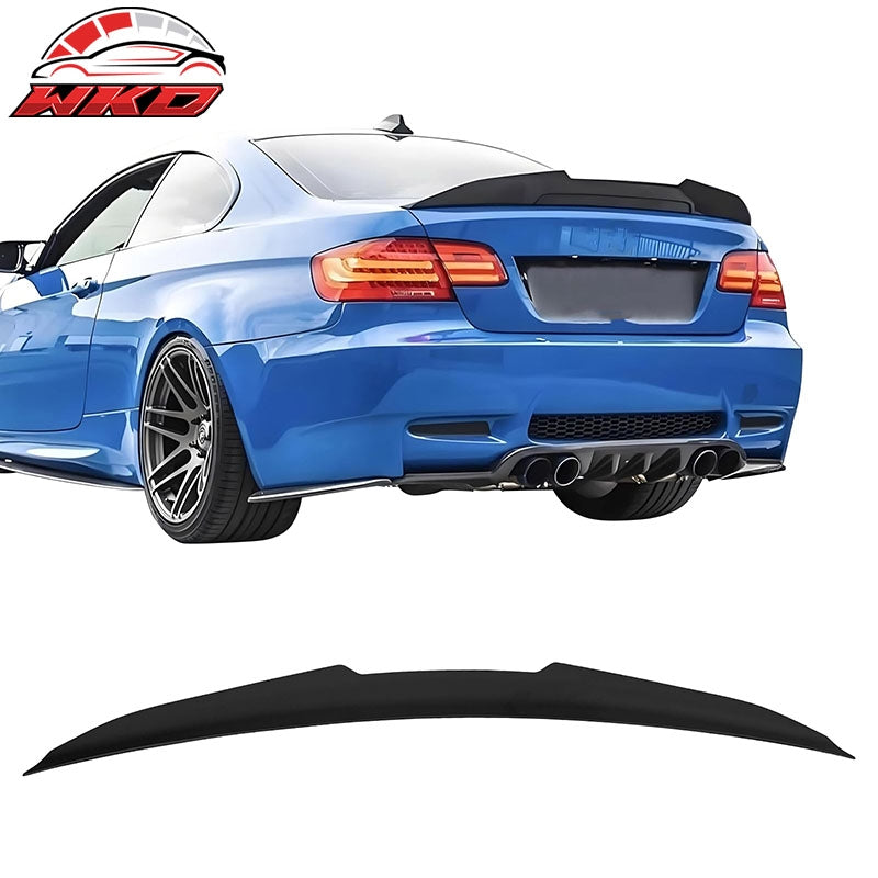 Wholesale 07-13 BMW E92 3-Series Coupe PSM Style Rear Trunk Spoiler Wing Matte Black