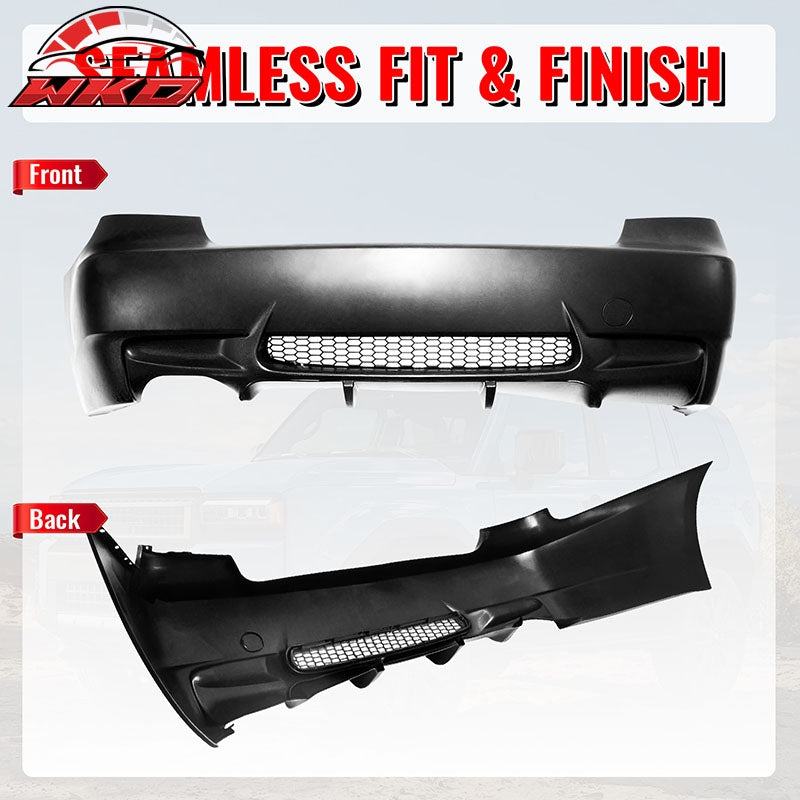 Fits 07-13 BMW E92 E93 3 Series 2Dr M3 Style Rear Bumper Cover Replacement PP