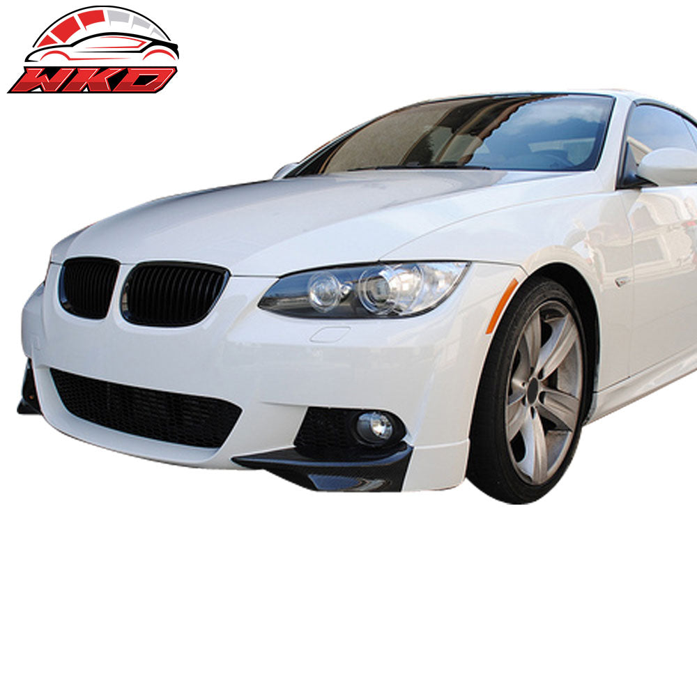 Fits 07-10 BMW E92 3 Series Coupe Front Bumper Lip Splitter 2PCS