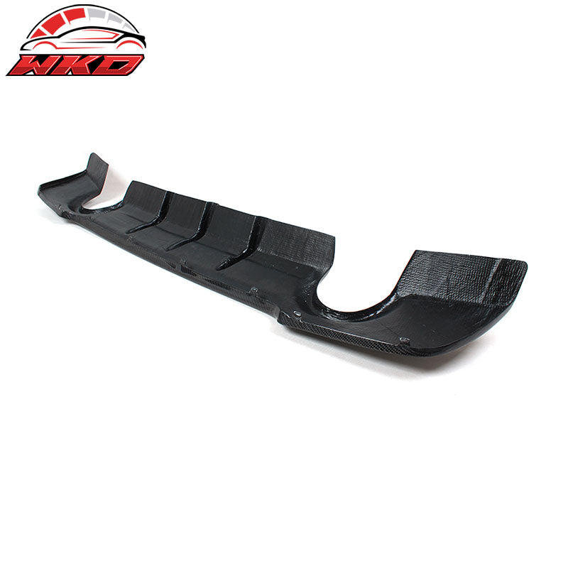 Fits 07-13 BMW E92 E93 3 Series?MP Style Rear Bumper Diffuser Matte Carbon Fiber