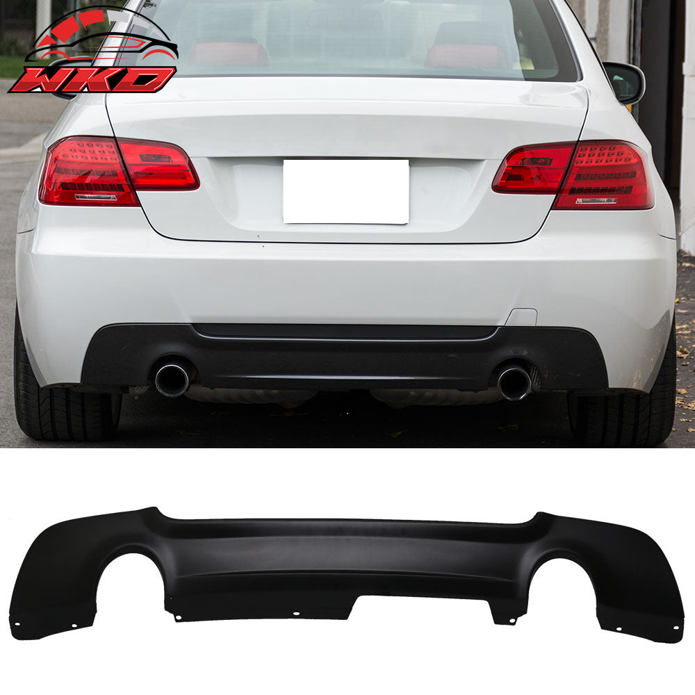 Fits 07-13 BMW E92 335 Only M-T Msport Rear Bumper Lip Diffuser - PP
