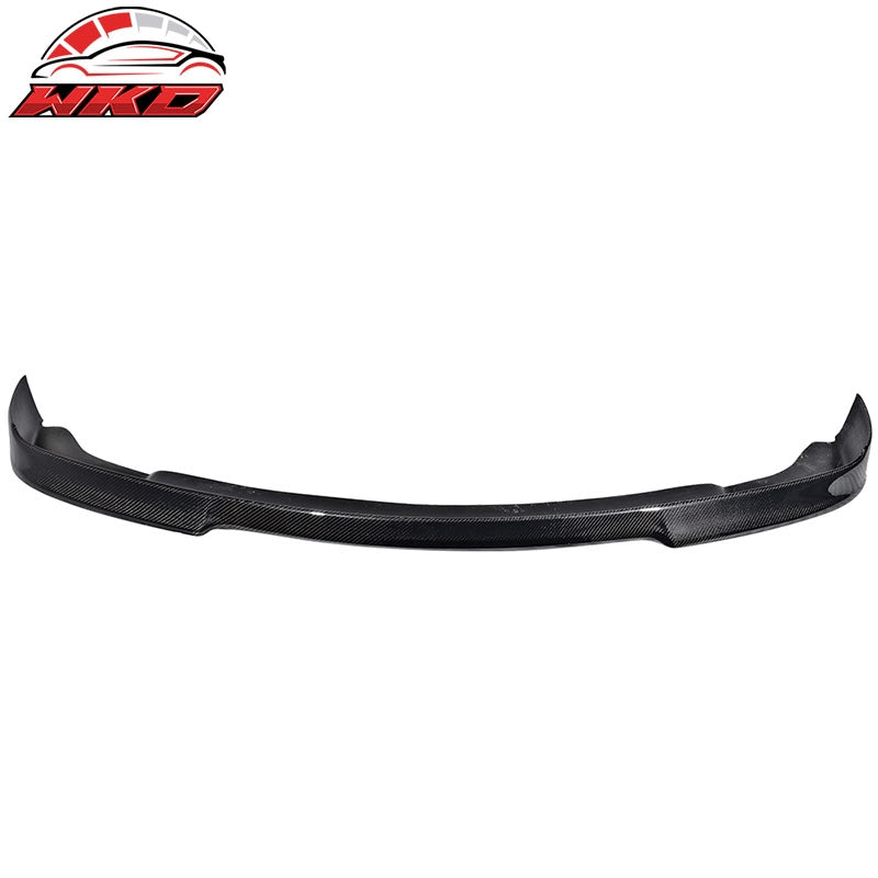 Fits 09-12 BMW F01 7-Series Sedan VRS Style Front Bumper Lip Matte Carbon Fiber