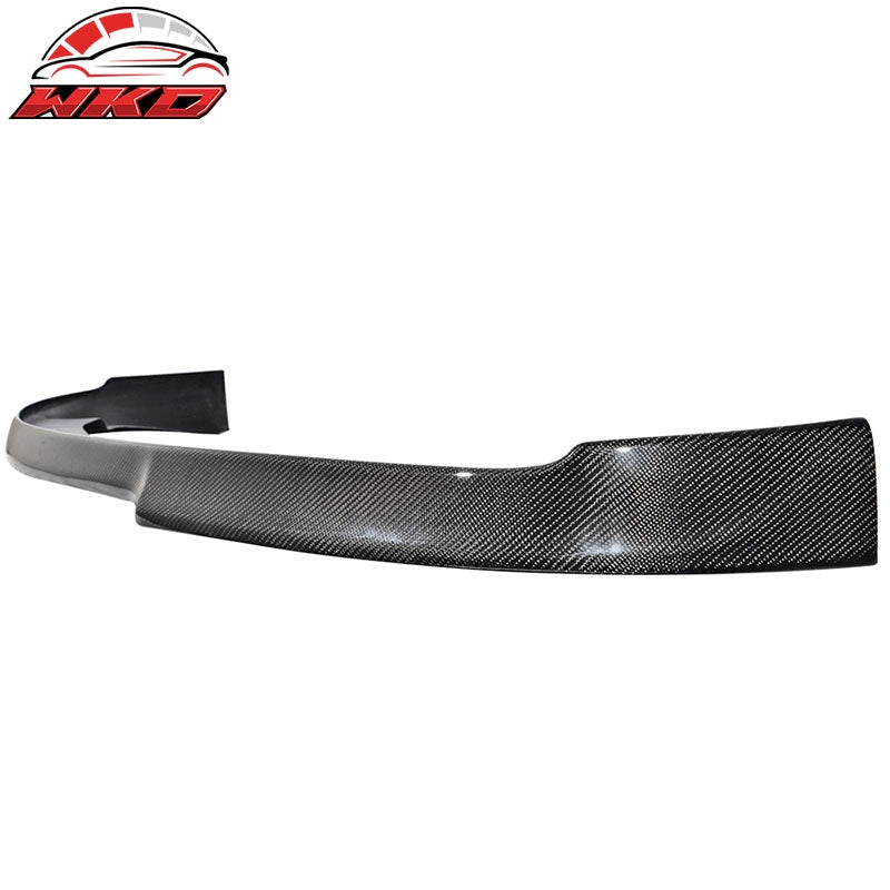 Fits 09-12 BMW F01 7-Series Sedan VRS Style Front Bumper Lip Matte Carbon Fiber