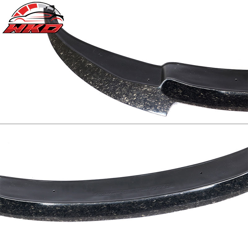 Fit 12-17 BMW F06 M6 Front Bumper Lip Spoiler Forged Carbon Fiber