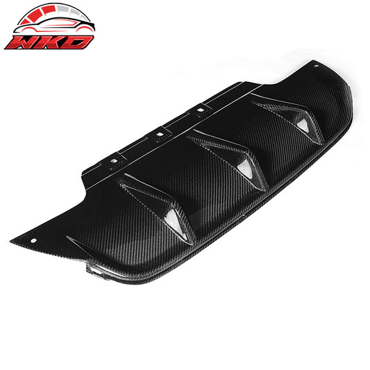 Wholesale 12-17 BMW F06 6 Series M6 V Style Rear Bumper Diffuser Matte Carbon Fiber
