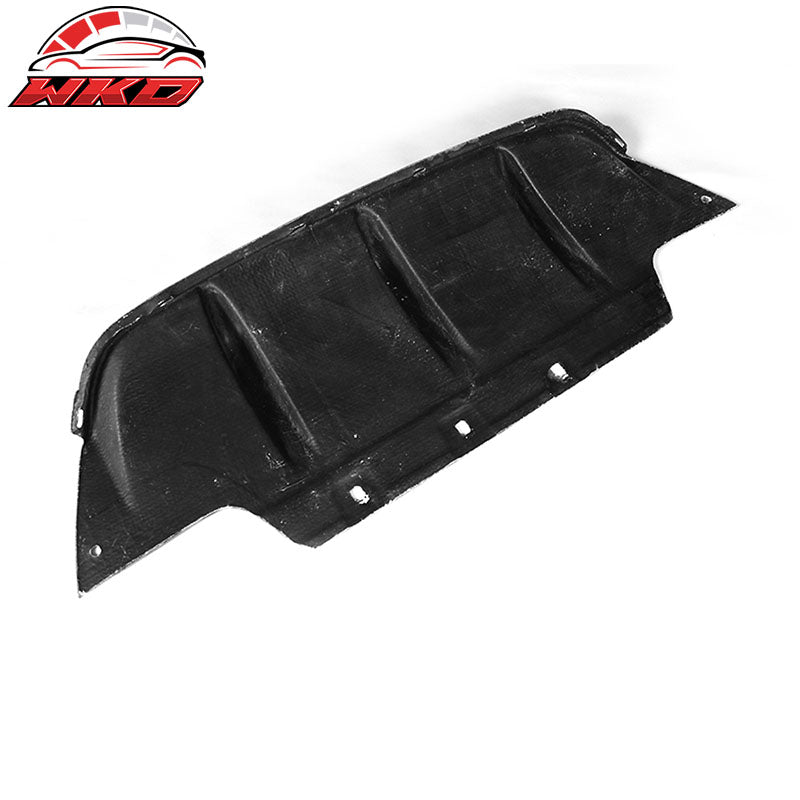 Fits 12-17 BMW F06 6 Series M6 V Style Rear Bumper Diffuser Matte Carbon Fiber