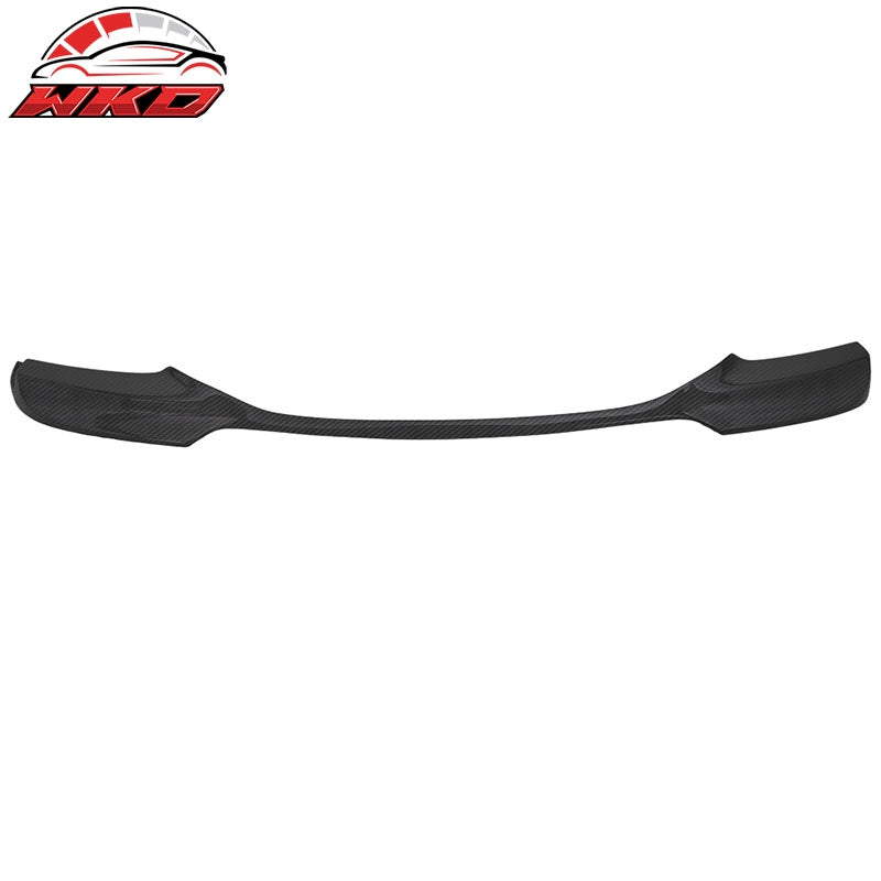 Wholesale 11-16 BMW F10 5 Series M Sport V Style Front Bumper Lip Matte Carbon Fiber