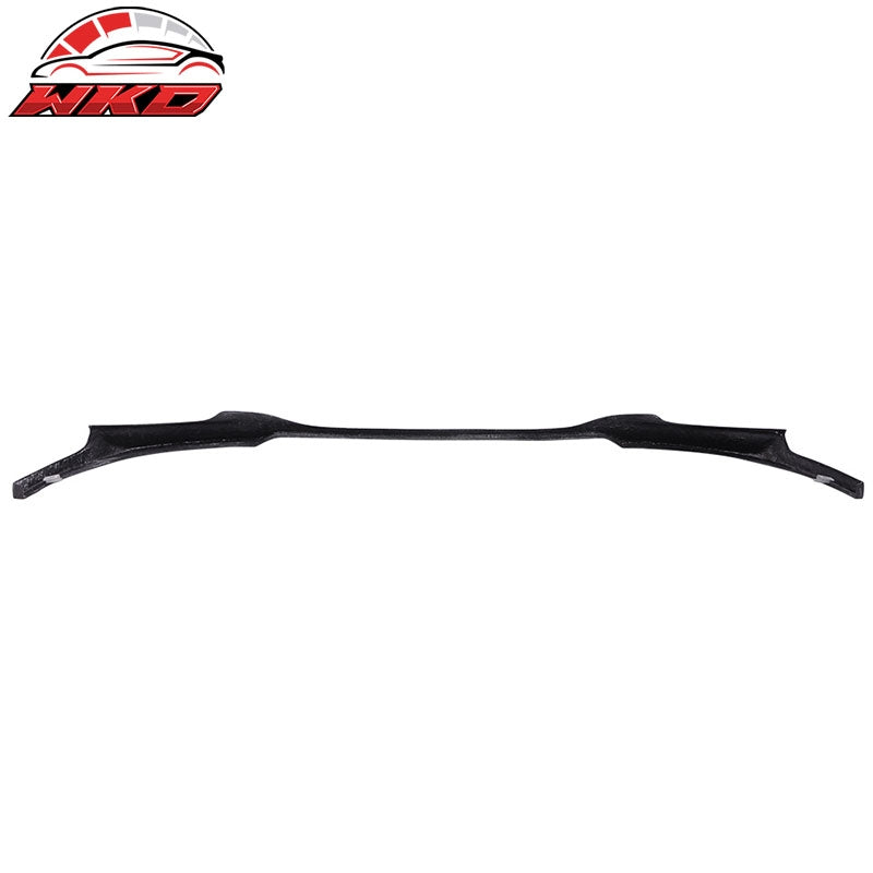 Fits 11-16 BMW F10 5 Series M Sport V Style Front Bumper Lip Matte Carbon Fiber