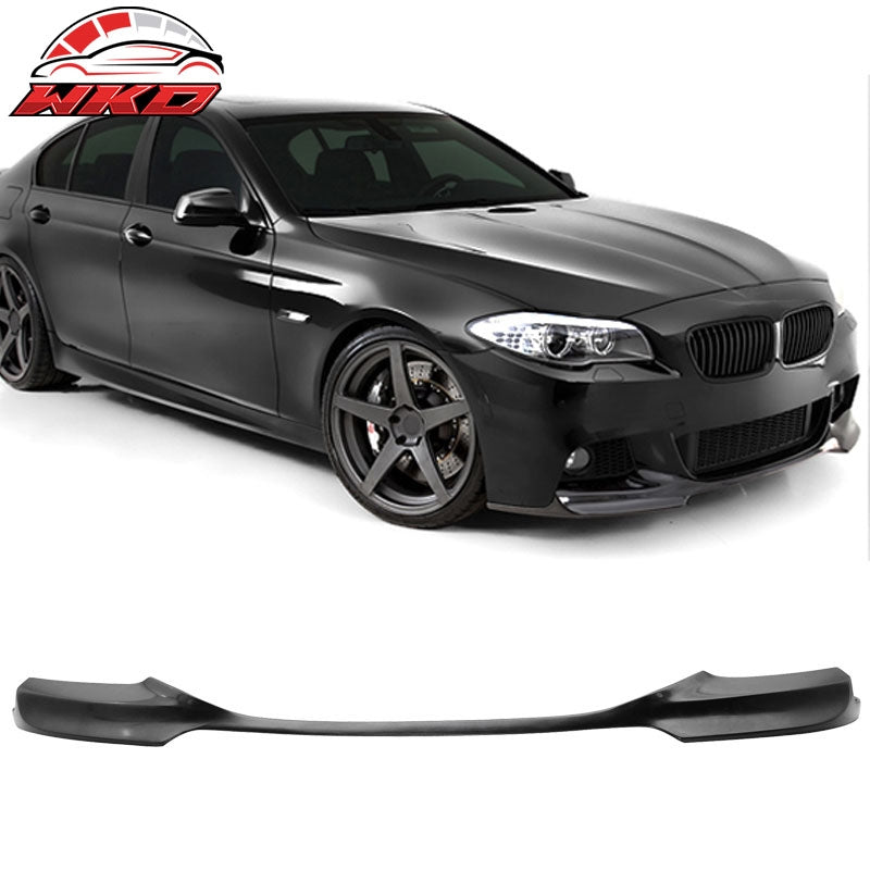 Wholesale 11-16 BMW F10 5 Series Sedan V Style Front Bumper Lip Spoiler- PU
