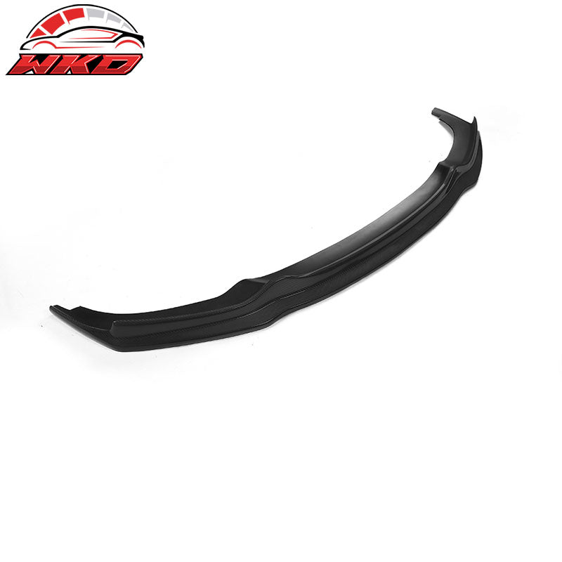 Wholesale 11-16 BMW 5 Series F10 M Sport AK Style Front Bumper Lip Matte Carbon Fiber