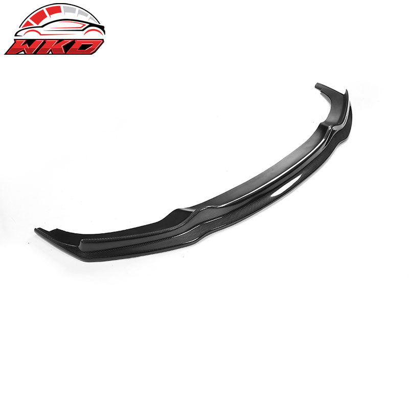 Fits 11-16 BMW 5 Series F10 M Sport AK Style Front Bumper Lip Carbon Fiber CF