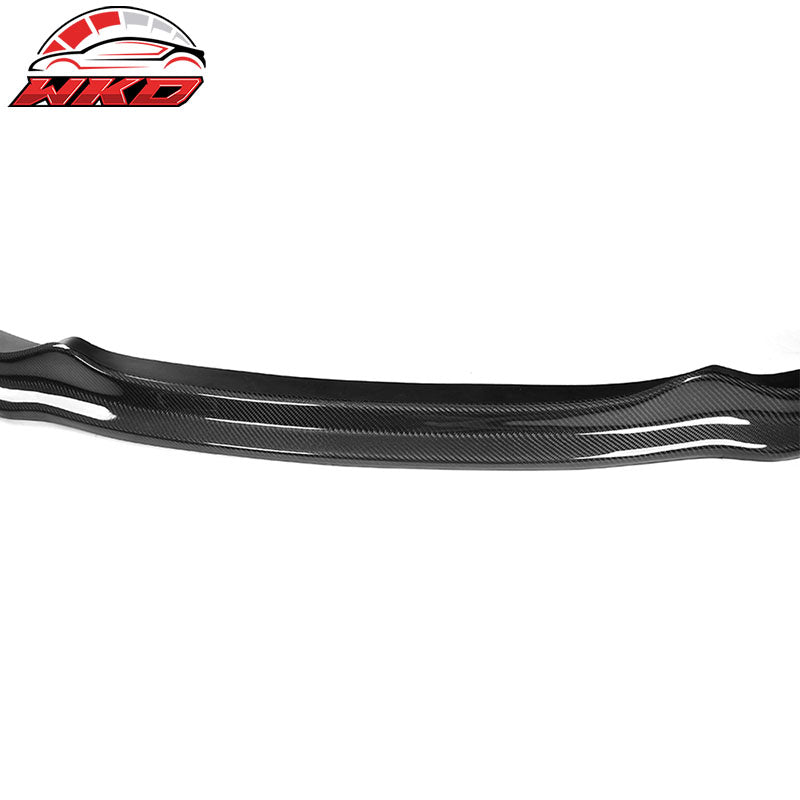 Fits 11-16 BMW 5 Series F10 M Sport AK Style Front Bumper Lip Carbon Fiber CF