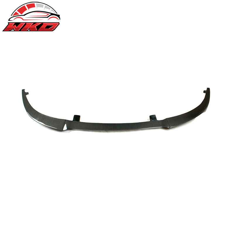 Fits 11-16 BMW 5 Series F10 M Sport V Style Front Bumper Lip Carbon Fiber CF
